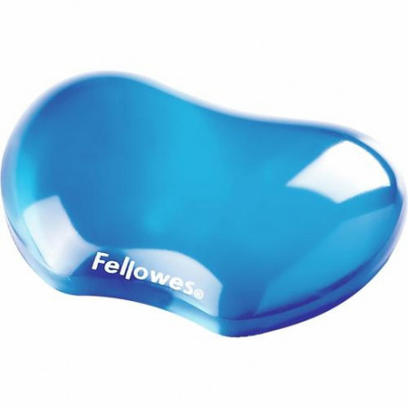 Fellowes Wrist Rest - Crystals Gel Wrist Rest with Non Slip Rubber Base - Ergonomic Mouse Mat Wrist 