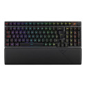 ASUS ROG Strix Scope II 96 RX Wireless keyboard Gaming USB + RF Wireless + Bluetooth Black