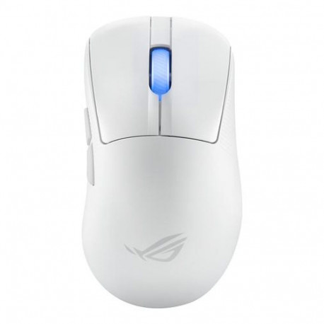 ASUS ROG Keris II Ace Wireless AimPoint White mouse Gaming Right-hand RF Wireless + Bluetooth + USB 