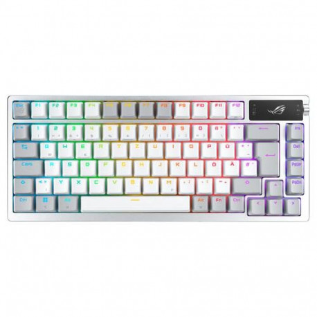 ASUS ROG Azoth White keyboard Gaming USB + RF Wireless + Bluetooth QWERTZ German