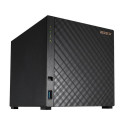 Asustor AS1104T NAS Compact ARM RTD1296 1 GB DDR4 0 TB ADM Black