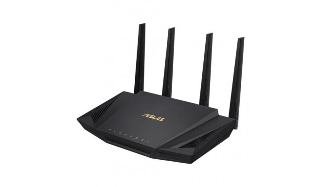 ASUS RT-AX58U wireless router Gigabit Ethernet Dual-band (2.4 GHz / 5 GHz) Black