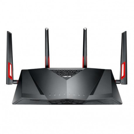 ASUS DSL-AC88U wireless router Gigabit Ethernet Dual-band (2.4 GHz / 5 GHz) Black