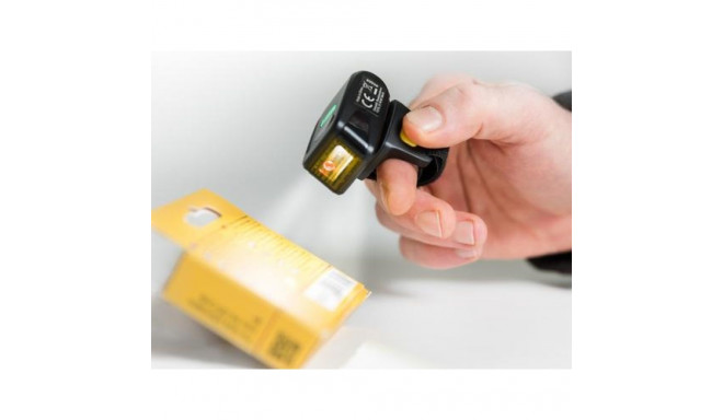 DeLOCK Ring Barcode Scanner 1D and 2D with 2.4 GHz or Bluetooth