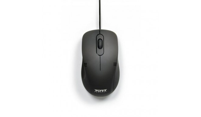 Port Designs 900400-PRO mouse Office Ambidextrous USB Type-A Optical 1000 DPI