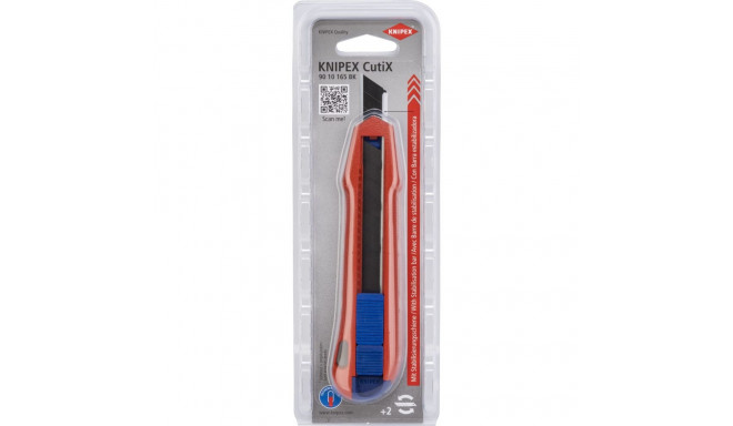 Knipex CutiX® Black, Blue, Red Snap-off blade knife