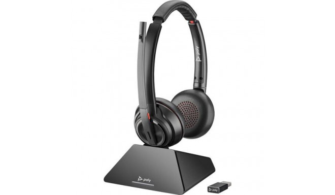 Poly Savi 8220 UC Microsoft Teams Certified DECT 1880-1900 MHz USB-A Headset