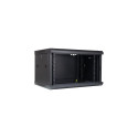 Inter-Tech SMA-6406 6U Wall mounted rack Black