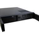 Inter-Tech IPC 2U-2098-SL Rack Black