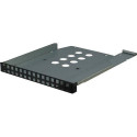 Inter-Tech IPC 1U-1404 Rack Black, Stainless steel
