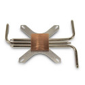 Inter-Tech IP-3 Processor Heatsink/Radiatior Copper, Silver 1 pc(s)