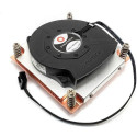 Inter-Tech Q-3 Processor Heatsink/Radiatior 8 cm Black, Silver 1 pc(s)