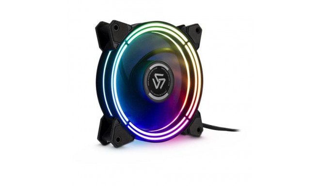 Inter-Tech Alseye Halo 3.0 Computer case Fan 12 cm Black