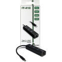 Inter-Tech ARGUS IT-410 USB 3.2 Gen 1 (3.1 Gen 1) Type-C Black