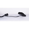 Inter-Tech L-12025 Computer case Fan 12 cm Black, Red