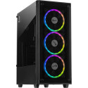 Inter-Tech C-303 Mirror Full Tower Black