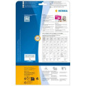 HERMA Inkjet labels A4 25.4x8.5 mm white paper matt 5600 pcs.