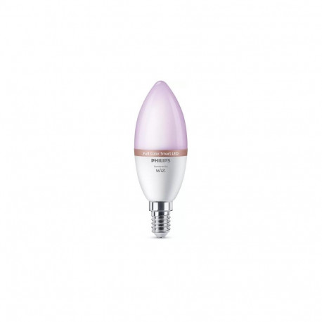 Philips Smart LED RGB C37 Bulb, E14 Base, 470 lm, 3-Pack