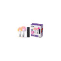 WiZ Bulb 60 W A60 E27 x2 with remote