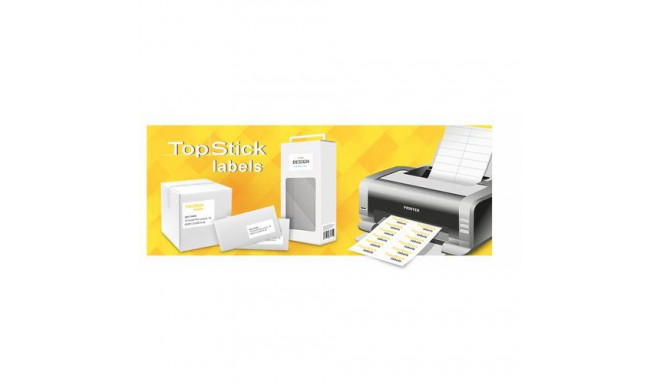 Top Stick 8720 printer label White Self-adhesive printer label
