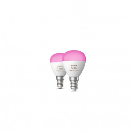 Philips Hue White and colour ambience Lustre – E14 smart bulb – (2-pack)