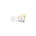 Philips Hue White ambience Starter kit: 3 E27 smart bulbs (1100) + dimmer switch