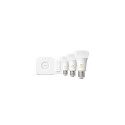 Philips Hue White ambience Starter kit: 3 E27 smart bulbs (1100) + dimmer switch