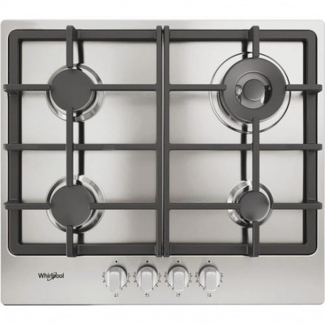Whirlpool TGML 661 IX R Stainless steel Built-in 58 cm Gas 4 zone(s)