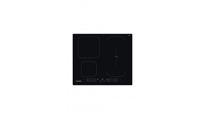 Indesit IB 65B60 NE Black Built-in 59 cm Zone induction hob 4 zone(s)