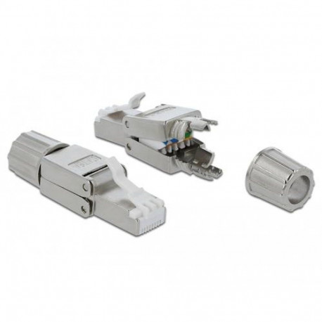 DeLOCK 86477 wire connector RJ-45 Grey