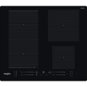 Whirlpool WF S7560 NE Black Built-in 60 cm Zone induction hob 4 zone(s)