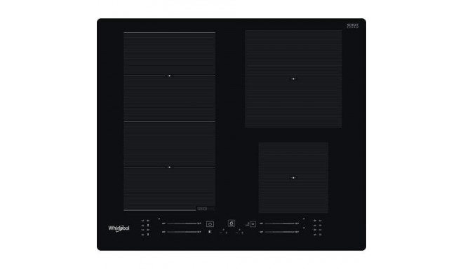 Whirlpool WF S7560 NE Black Built-in 60 cm Zone induction hob 4 zone(s)