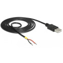 DeLOCK 85664 USB cable USB 2.0 1.5 m USB A Black