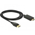 DeLOCK 85317 video cable adapter 2 m DisplayPort HDMI Black