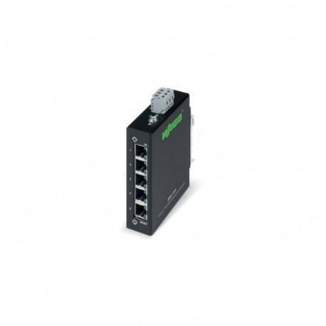 Wago 852-111 network switch Fast Ethernet (10/100) Black