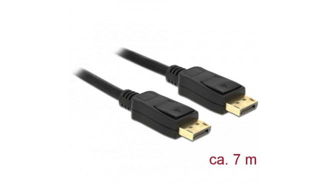 DeLOCK 84860 DisplayPort cable 7 m Black