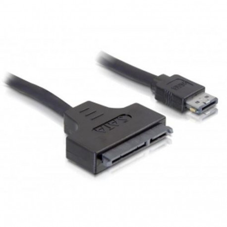 DeLOCK , 0.5m SATA cable eSATAp Black