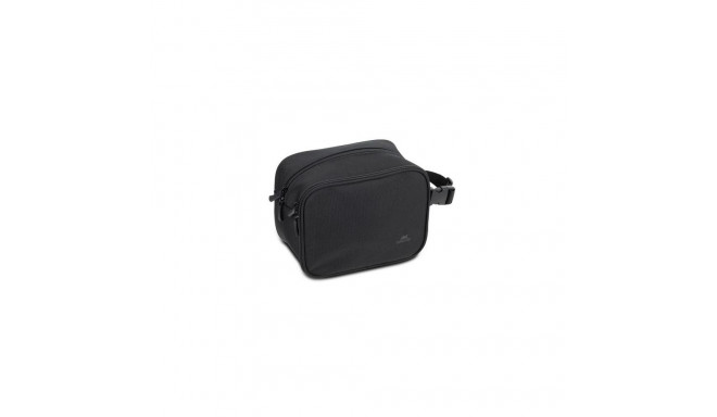 Rivacase 8409 Toiletry bag Polyester, Recycled polyester Black