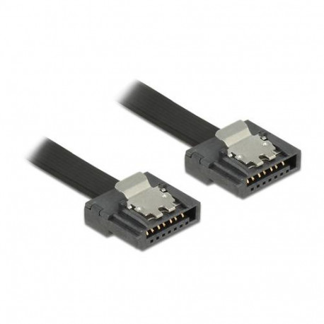 DeLOCK 0.5m SATA III SATA cable SATA 7-pin Black