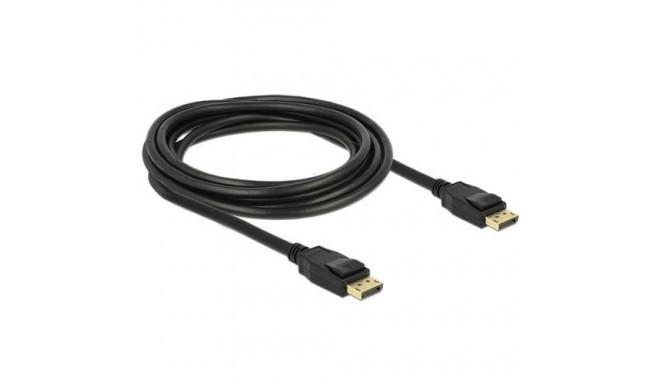 DeLOCK 3m Displayport 1.2a Black