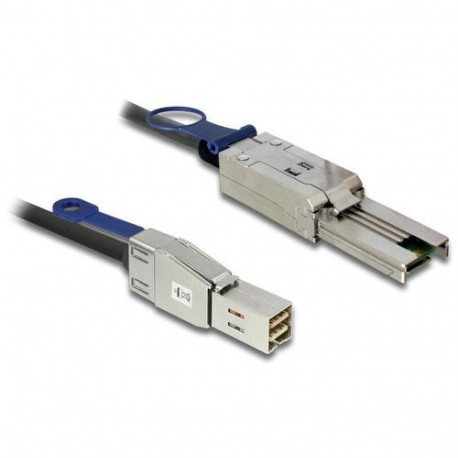 DeLOCK 2m, Mini SAS HD SFF-8644 - Mini SAS SFF-8088 Black