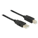 DeLOCK 20m, USB2.0-A - USB2.0-B USB cable USB A USB B Black DeLOCK 20m, USB2.0-A - USB2.0-B USB cable USB A USB B Black