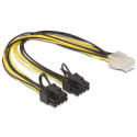 DeLOCK 83433 internal power cable 0.3 m
