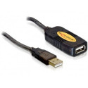DeLOCK 82446 USB cable USB 2.0 10 m USB A Black