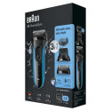Braun Series 3 Shave&amp;Style 3010BT Foil shaver Trimmer Black, Blue