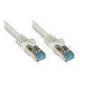 Alcasa 8064-H005 networking cable Grey 0.5 m Cat6a S/FTP (S-STP)