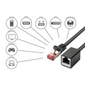Alcasa 8063VR-030S networking cable Black 3 m Cat6 S/FTP (S-STP)