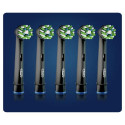 Oral-B CrossAction 80339542 toothbrush head 5 pc(s) Black