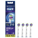 Oral-B 3D White Replacement Brush Head with CleanMaximiser Technology, 4 pcs