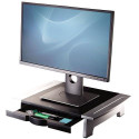 Fellowes Computer Monitor Stand with 5 Height Adjustments - Office Suites Monitor Riser with Storage